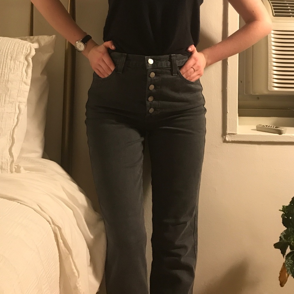 JBrand Heather Jeans - Beautiful Grey! Size 27!
